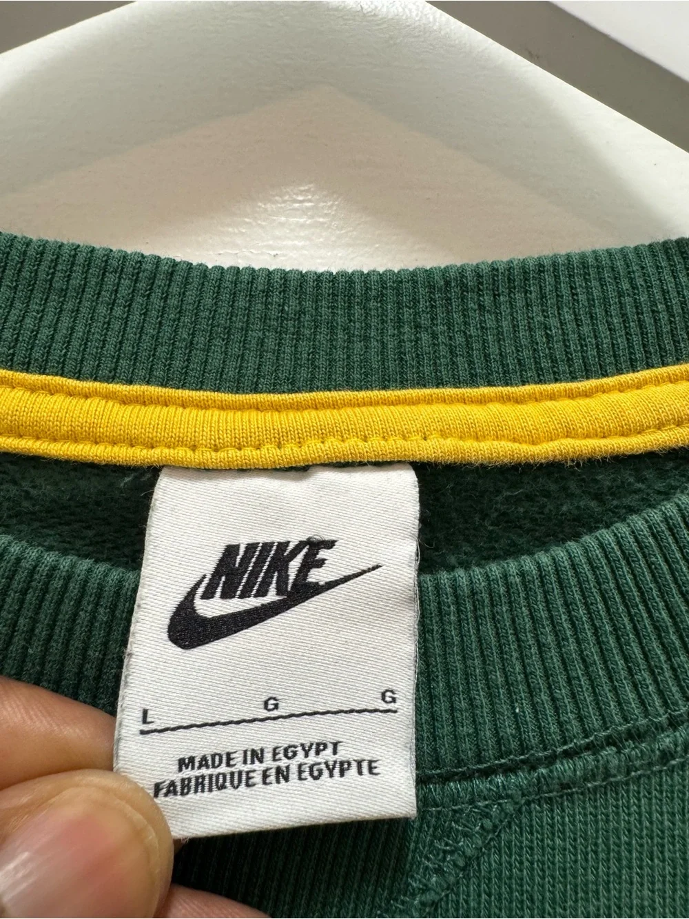Nike Rebellion Green Sweatshirt Ambassador Club